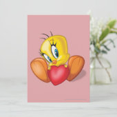 TWEETY™ Holding Heart Kaart (Staand voorkant)