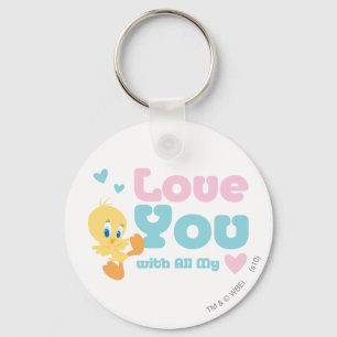 Tweety "Hou van je met al mijn hart" Sleutelhanger