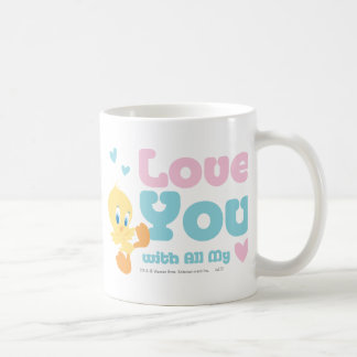TWEETY™ "Hou van je met heel mijn hart" Koffiemok