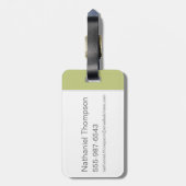 TWEETY™ "I Tawt I Taw A Puddy Tat" Bagagelabel (Achterkant verticaal)