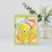 TWEETY™ "I Tawt I Taw a Puddy Tat" Briefkaart (Staand voorkant)