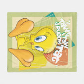 TWEETY™ "I Tawt I Taw A Puddy Tat" Fleece Deken (Voorkant (Horizontaal))