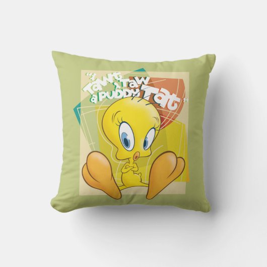 TWEETY™ "I Tawt I Taw A Puddy Tat" Kussen (Voorkant)