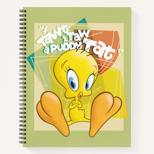 TWEETY™ "I Tawt I Taw a Puddy Tat" Notitieboek (Voorkant)