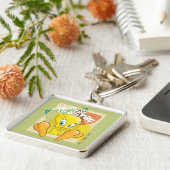 TWEETY™ "Ik dacht dat ik een poesje zag" Sleutelhanger (Zijkant)