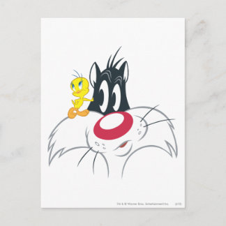 TWEETY™ in actie Pose 12 Briefkaart
