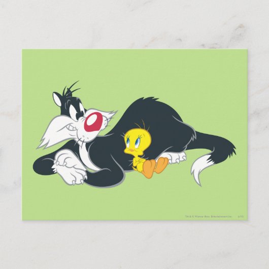 TWEETY™ in actie Pose 14 Briefkaart (Voorkant)