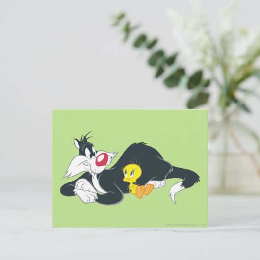 TWEETY™ in actie Pose 14 Briefkaart (Staand voorkant)