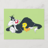 TWEETY™ in actie Pose 14 Briefkaart (Voorkant)