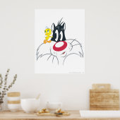 Tweety in Action Pose 12 Poster (Keuken)