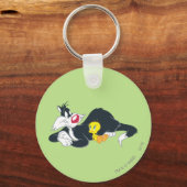 Tweety in Action Pose 14 Sleutelhanger (Voorkant)