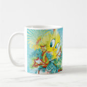 TWEETY™ in blauwe golf Koffiemok (Links)