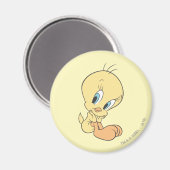 Tweety in Clouds Pose 9 Magneet (Voorkant / Achterkant)