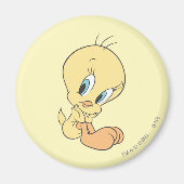 Tweety in Clouds Pose 9 Magneet (Voorkant)