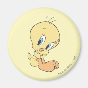 Tweety in Clouds Pose 9 Magneet