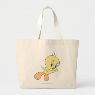 TWEETY™ In De Wolken Pose 15 Grote Tote Bag