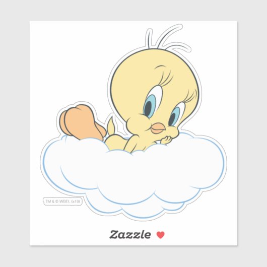 TWEETY™ in de wolken poseren Sticker (Vel)