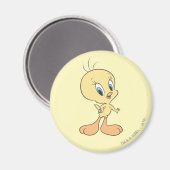 TWEETY™ In The Clouds Pose 21 Magneet (Voorkant / Achterkant)