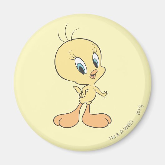 TWEETY™ In The Clouds Pose 21 Magneet (Voorkant)