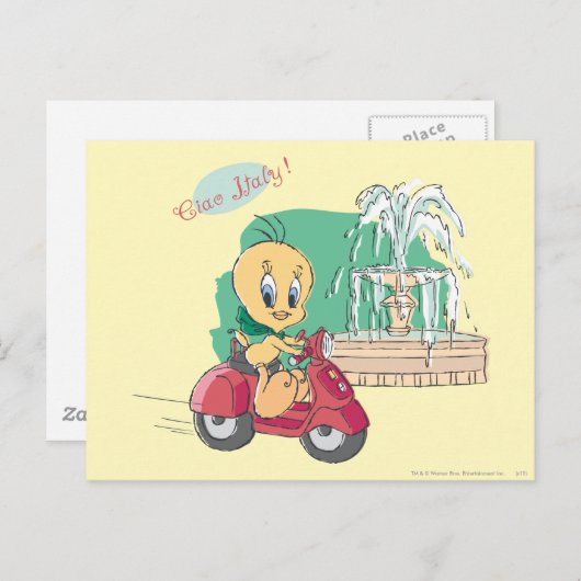 TWEETY™ Italië Briefkaart (Voorkant / Achterkant)