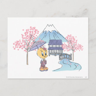 TWEETY™ Japan Briefkaart