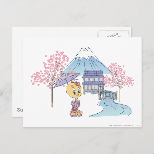 TWEETY™ Japan Briefkaart (Voorkant / Achterkant)