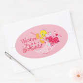 TWEETY™ - Je bent een echte vangst Ovale Sticker (Envelop)