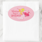 TWEETY™ - Je bent een echte vangst Ovale Sticker (Tas)