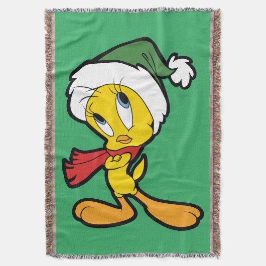 TWEETY™ kerstgedachten Deken (Voorkant Verticaal)