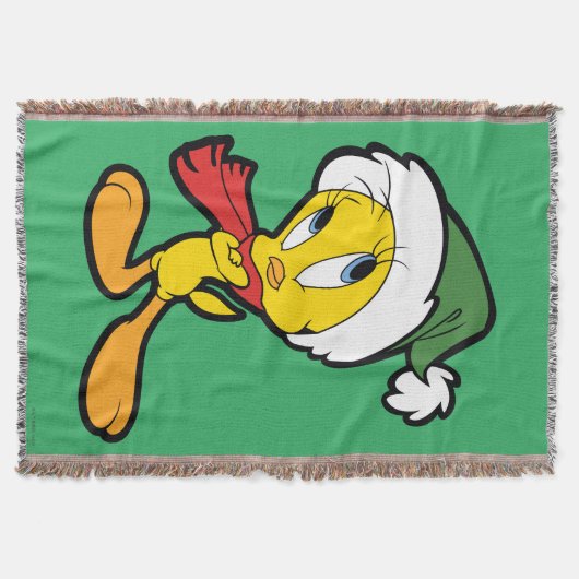 TWEETY™ kerstgedachten Deken (Voorkant)