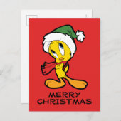 TWEETY™ kerstgedachten Feestdagenkaart (Voorkant / Achterkant)
