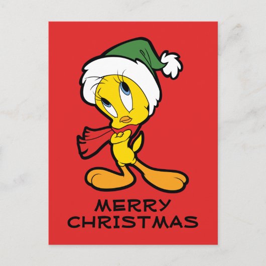 TWEETY™ kerstgedachten Feestdagenkaart (Voorkant)