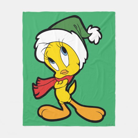 TWEETY™ kerstgedachten Fleece Deken (Voorkant)