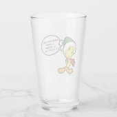 TWEETY™ kerstgedachten Glas (Achterkant)
