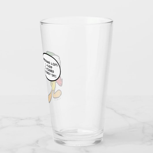 TWEETY™ kerstgedachten Glas (Links)