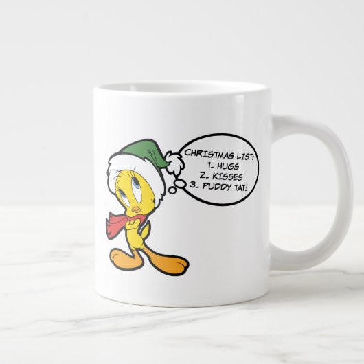 TWEETY™ kerstgedachten Grote Koffiekop (Rechts)