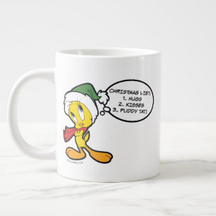 TWEETY™ kerstgedachten Grote Koffiekop