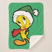 TWEETY™ kerstgedachten Sherpa Deken (Voorkant)