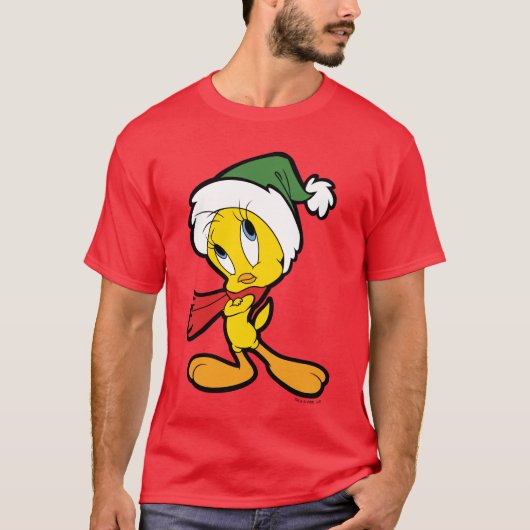 TWEETY™ kerstgedachten T-shirt (Voorkant)