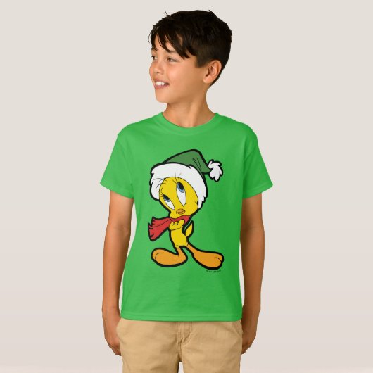 TWEETY™ kerstgedachten T-shirt (Voorkant volledig)