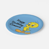 TWEETY™ | Knappe Vogel Papieren Bordje (Gekanteld)