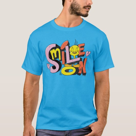 TWEETY™ Lach Ergens Om T-shirt (Voorkant)
