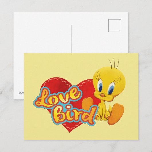 TWEETY™ - Liefdesvogel Feestdagenkaart (Voorkant / Achterkant)