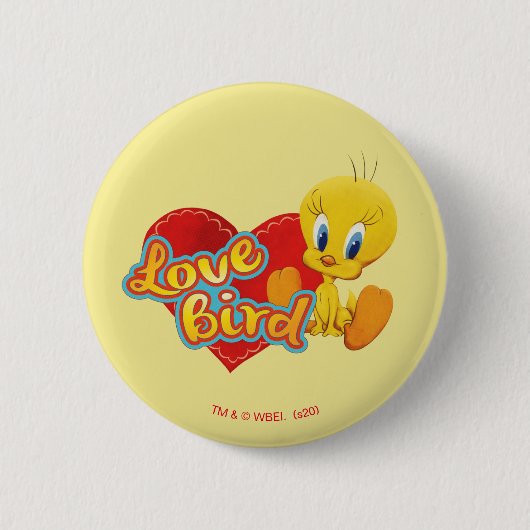 TWEETY™ - Liefdesvogel Ronde Button 5,7 Cm (Voorkant)