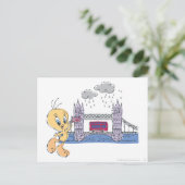 TWEETY™ London Bridge Briefkaart (Staand voorkant)