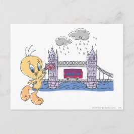TWEETY™ London Bridge Briefkaart