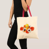 Tweety met Daisies Tote Bag (Voorkant (product))