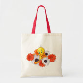 Tweety met Daisies Tote Bag (Voorkant)