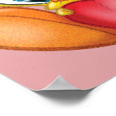 Tweety met hartje poster (Hoek)