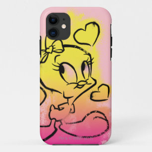 TWEETY™ Met Hartjes Case-Mate iPhone Case